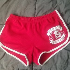 Mosh pit booty shorts